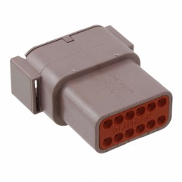 1 pcs : DTM04-12PD - CONN RCPT HSG 12POS