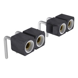 1 pcs : 399-87-164-10-003101 - CONN SOCKET 64P 0.1 GOLD PCB R/A