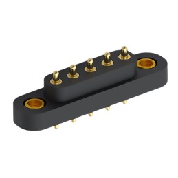 1 pcs : 858-22-005-10-011101 - CONN SPRING PISTON 5POS PCB