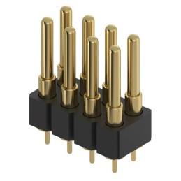 1 pcs : 818-22-008-10-009101 - CONN SPRING PISTON 8POS PCB