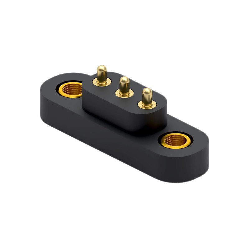 1 pcs : 858-22-003-30-011101 - CONN SPRING PISTON 3POS SMD