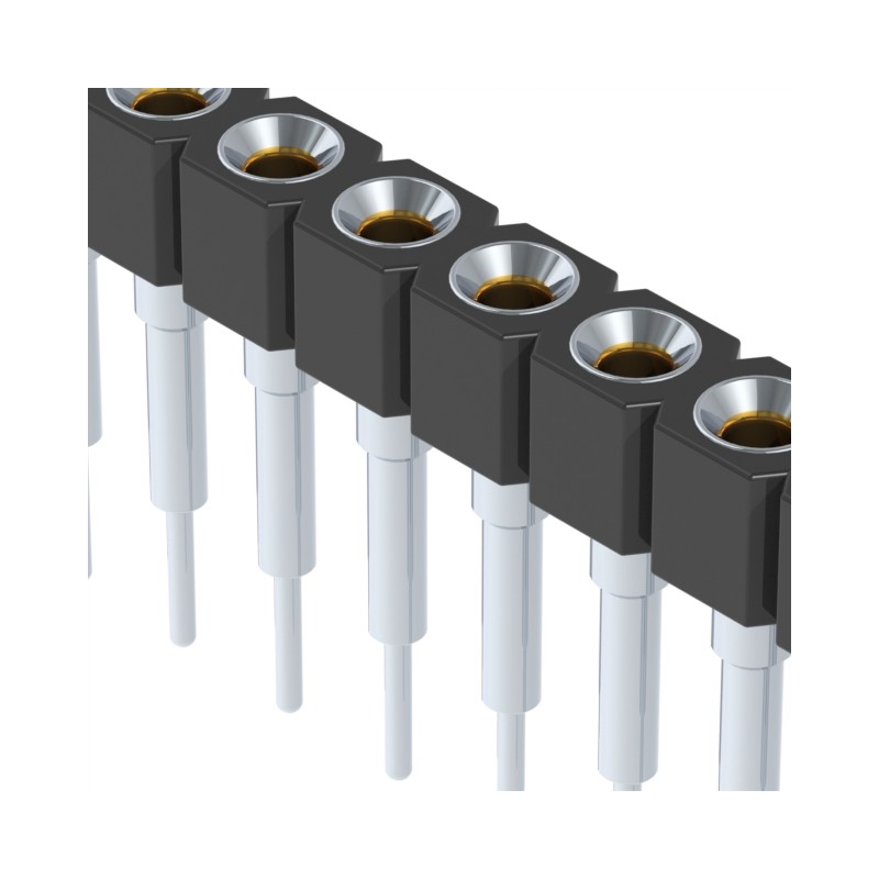 1 pcs : 316-93-164-41-003000 - CONN SOCKET 64POS 0.1 GOLD PCB