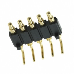 1 pcs : 829-22-005-20-001101 - CONN SPRING PISTON 5POS R/A PCB