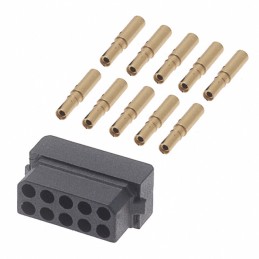 1 pcs : M80-8881005 - CONN RCPT 10POS CRIMP 24-28AWG