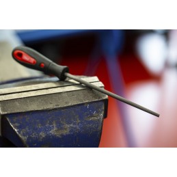 1 pcs - RS PRO 150mm, Second Cut, Round Engineers File With Soft-Grip Handle