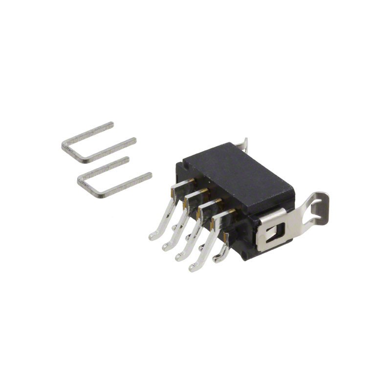 1 pcs : M80-6660842 - CONN HEADER SMD R/A 8POS 2MM