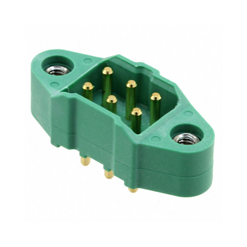 1 pcs : M300-MV30645M1 - CONN HEADER VERT 6POS 3MM