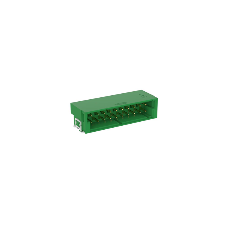 1 pcs : 374319-E - MAXIBR M 20POS RA SMT GRN