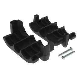 1 pcs : CCBK320 - LG BLACK CABLE CLAMPS FOR 320A C