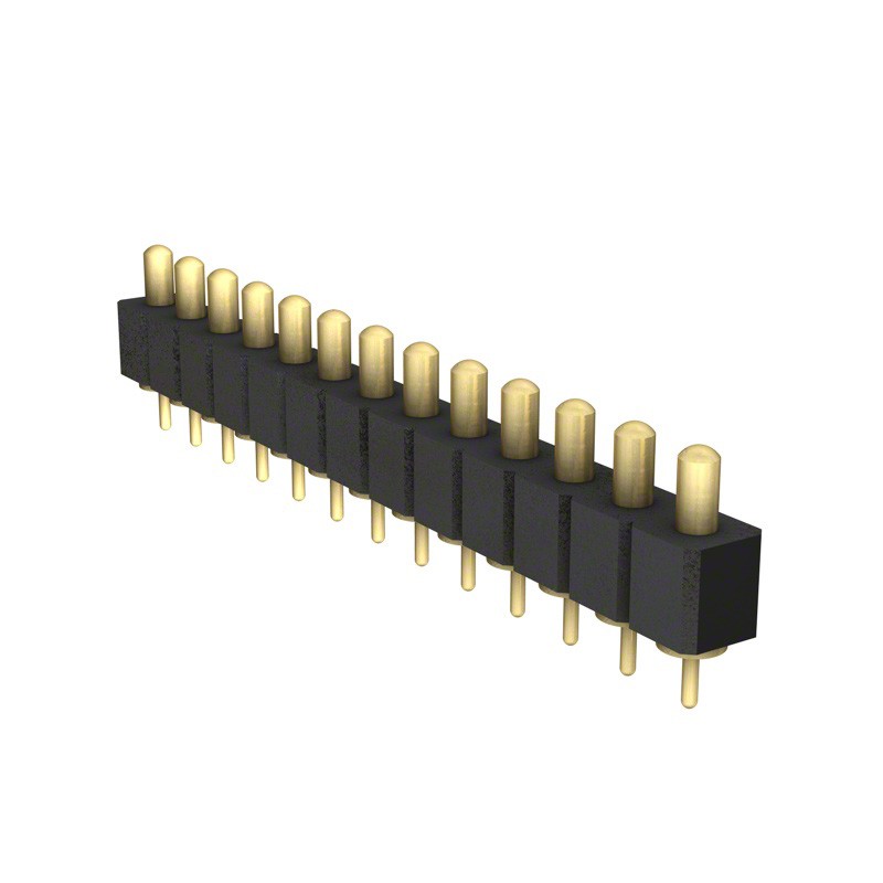 1 pcs : 821-22-013-10-003101 - CONN SPRING PISTON 13POS PCB