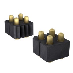 1 pcs : 813-SS-012-30-027101 - CONN SPRING PISTON 12POS SMD