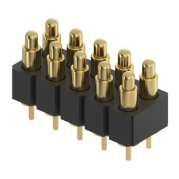 1 pcs : 818-22-010-10-000101 - CONN SPRING PISTON 10POS PCB