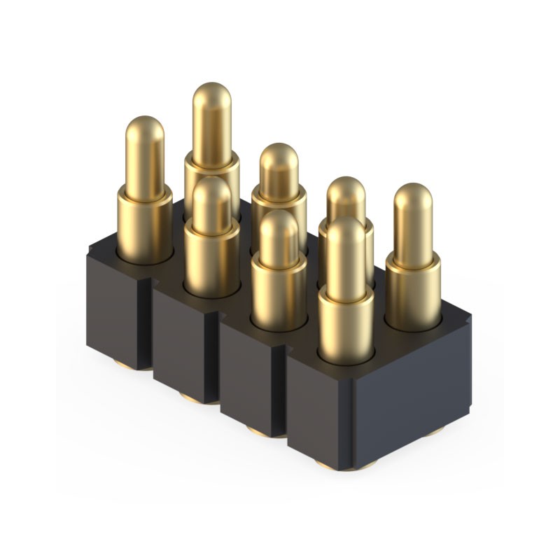 1 pcs : 814-22-008-30-030101 - FMLB SPRING-LOADED CONN, SMT DOU