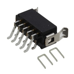 1 pcs : M80-6661042 - CONN HEADER SMD R/A 10POS 2MM