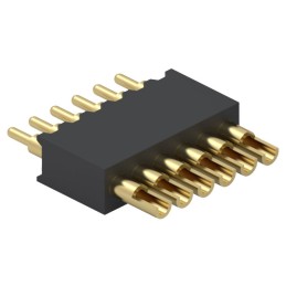 1 pcs : 854-22-006-10-003101 - CONN SPRING PISTON 6POS SLD PCB