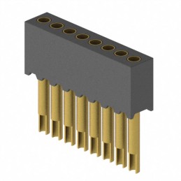 1 pcs : 851-13-008-10-003000 - CONN RCPT 8POS 0.05 GOLD PCB