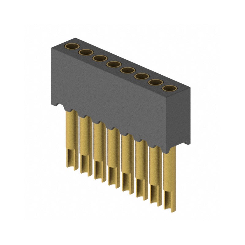 1 pcs : 851-13-008-10-003000 - CONN RCPT 8POS 0.05 GOLD PCB