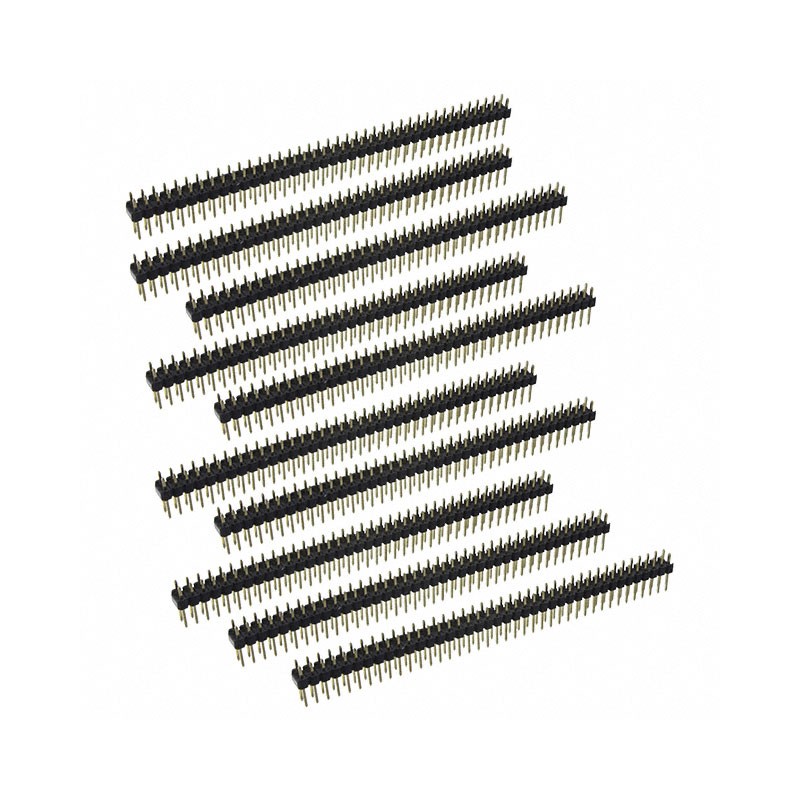 1 pcs : 920-0012-01 - CONN HEADER VERT 80P 2.54MM 10PC