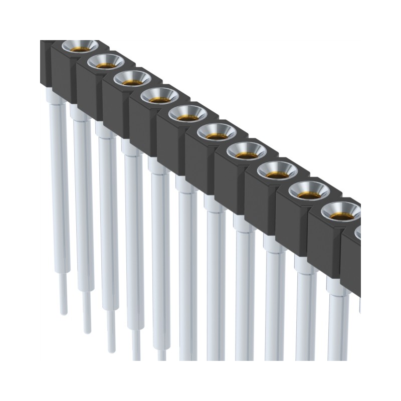 1 pcs : 316-93-164-41-001000 - CONN SOCKET 64POS 0.1 GOLD PCB