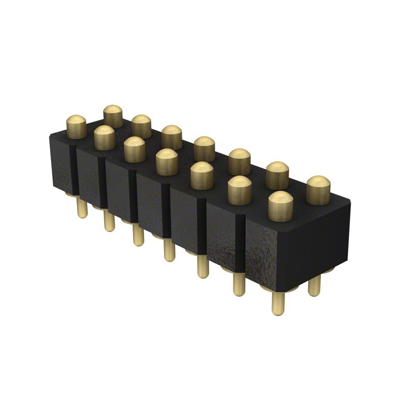 1 pcs : 823-22-014-10-001101 - CONN SPRING PISTON 14POS PCB