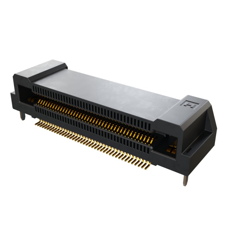 1 pcs : F11-11108042R - 0.5MM F 80 WAY SGL+PWR (HORIZ)