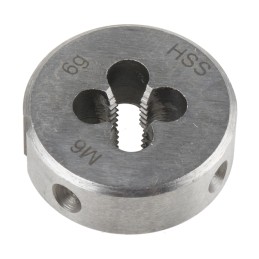 1 pcs - RS PRO Thread Die, M6 x 1mm Pitch, 25mm od