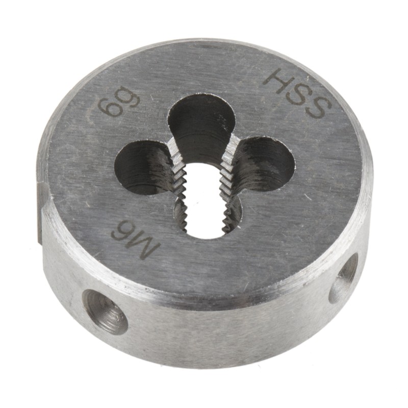 1 pcs - RS PRO Thread Die, M6 x 1mm Pitch, 25mm od