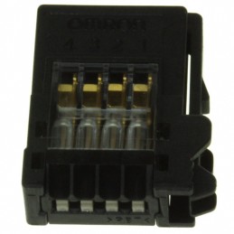 1 pcs : XN2A-1430 - CONN PLUG 4POS IDC 20-28AWG GOLD