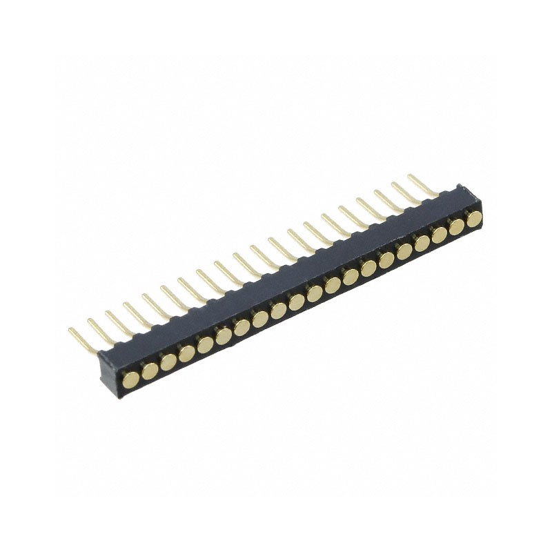 1 pcs : 856-10-020-40-001000 - CONN SPRING TARGET 20POS R/A SMD
