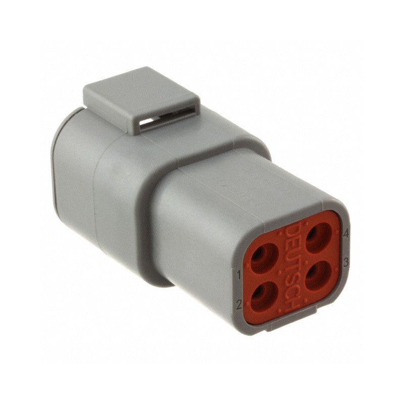 1 pcs : DTP04-4P-C015 - CONN RCPT HSG 4POS