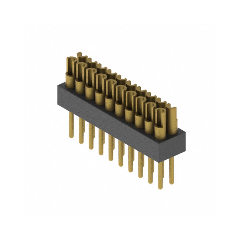 1 pcs : 852-10-020-10-003000 - CONN HEADER VERT 20POS 1.27MM