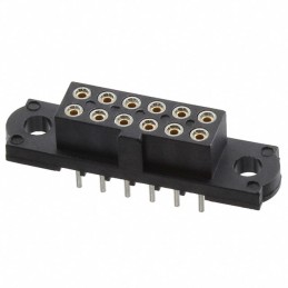 1 pcs : M80-4101242 - CONN RCPT 12POS 0.079 GOLD PCB