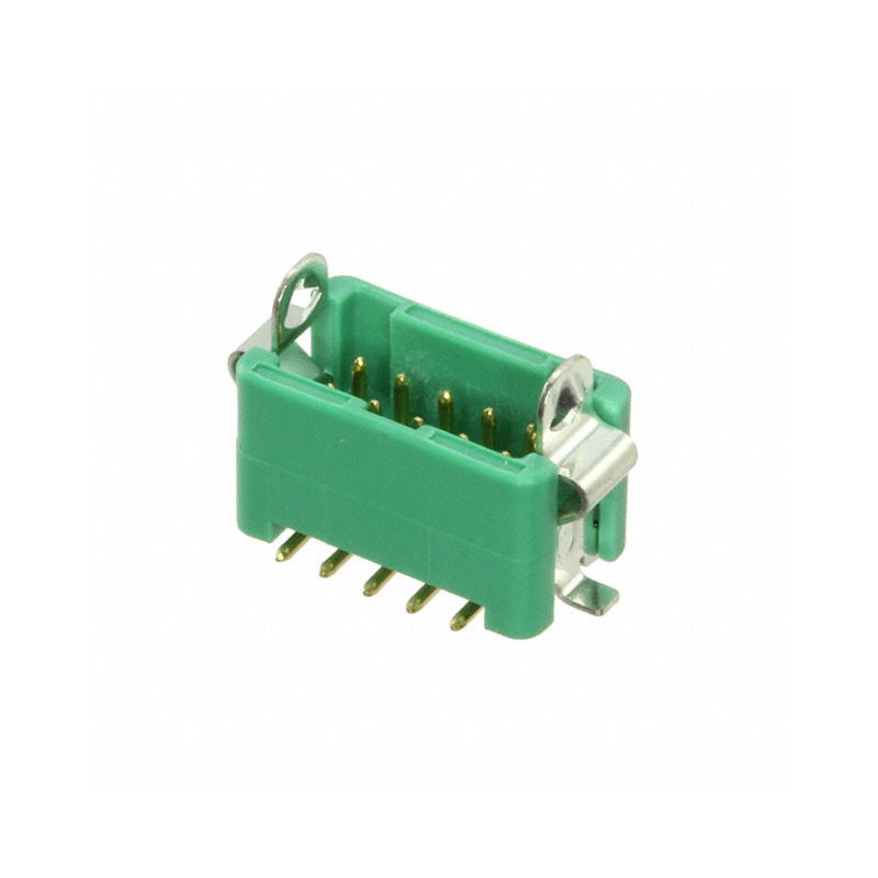 1 pcs : G125-MS11005L3P - CONN HEADER SMD 10POS 1.25MM