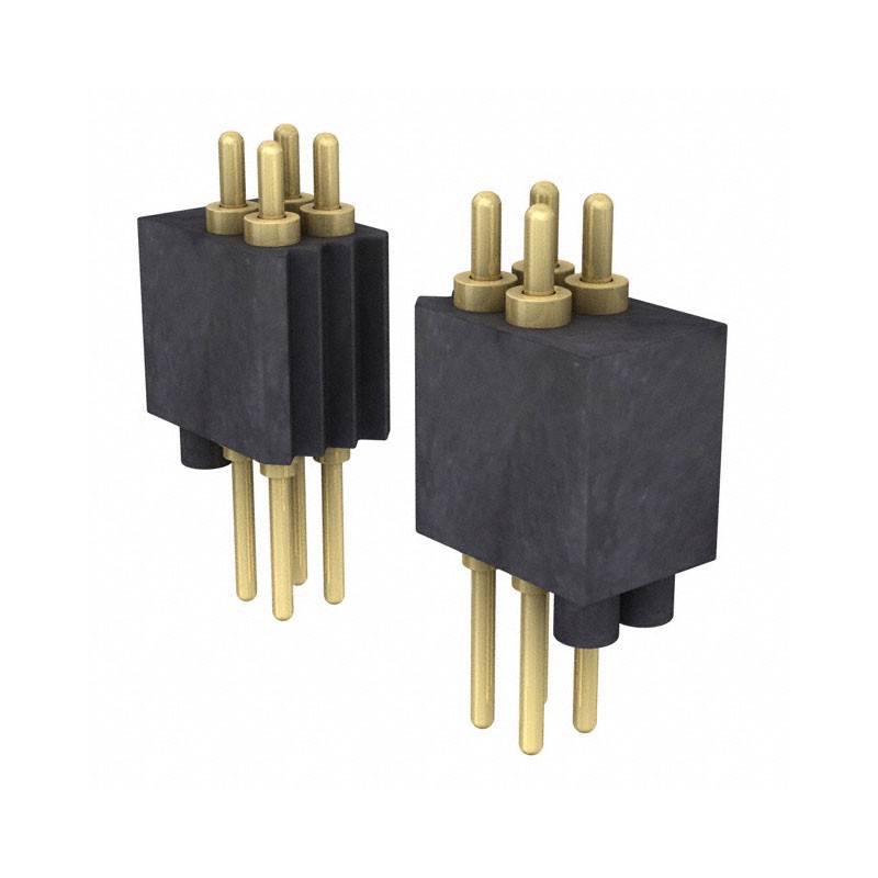 1 pcs : 855-22-008-10-001101 - CONN SPRING PISTON 8POS PCB