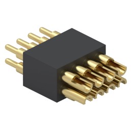 1 pcs : 855-22-008-10-003101 - CONN SPRING PISTON 8POS SLD PCB