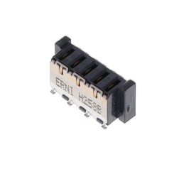 1 pcs : 354264-E - 5-PIN, VERTICAL, SMT