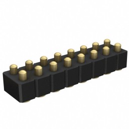 1 pcs : 813-22-016-30-001101 - CONN SPRING PISTON 16POS SMD