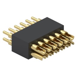 1 pcs : 855-22-012-10-003101 - CONN SPRING PISTON 12POS SLD PCB