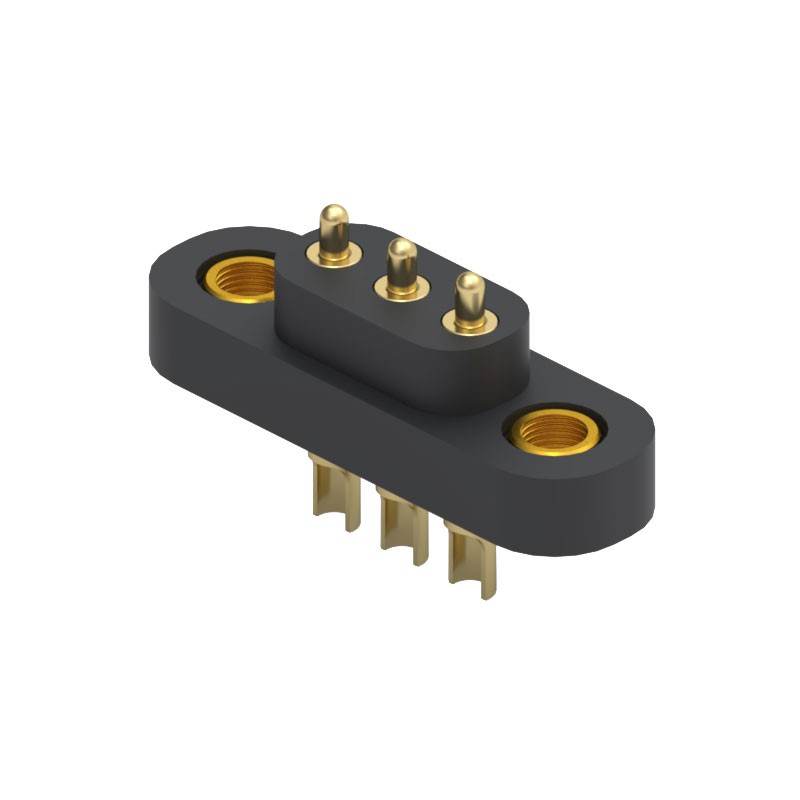 1 pcs : 868-22-003-00-011101 - CONN SPRING PISTON 3POS SLD PCB