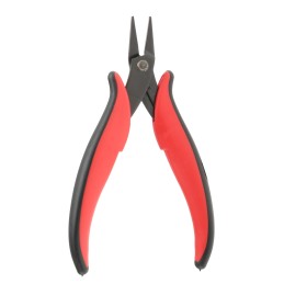 1 pcs - RS PRO Electronics Pliers, Flat Nose Pliers, 140 mm Overall, Straight Tip, 30mm Jaw