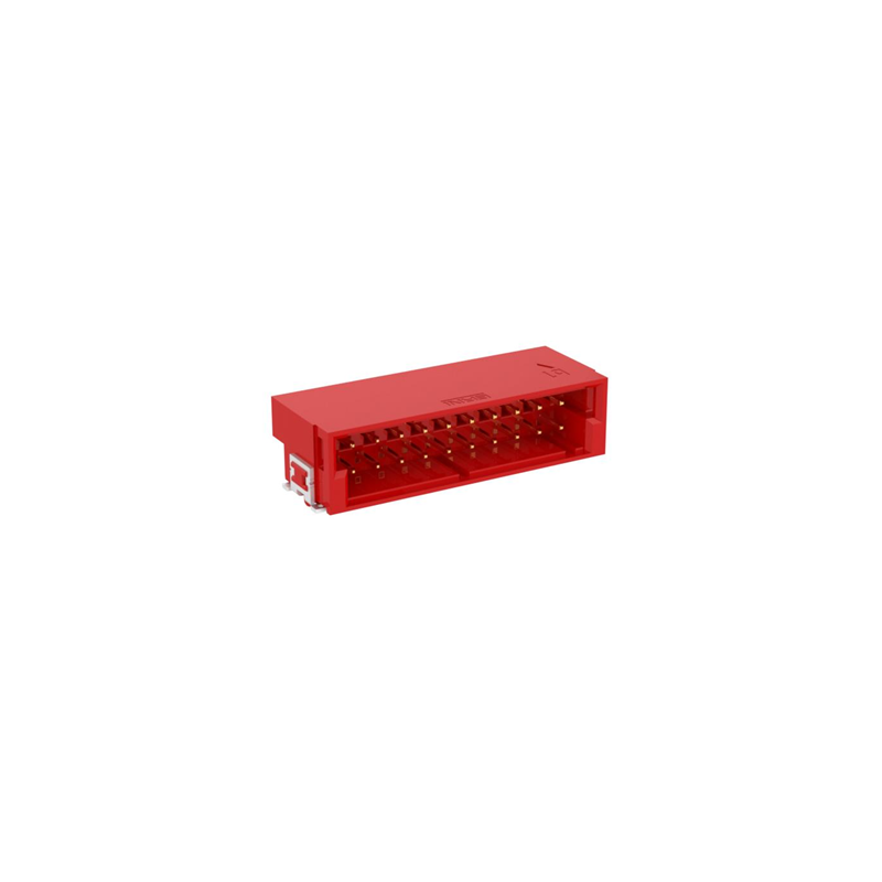 1 pcs : 374320-E - MAXIBR M 20POS RA B SMT RED