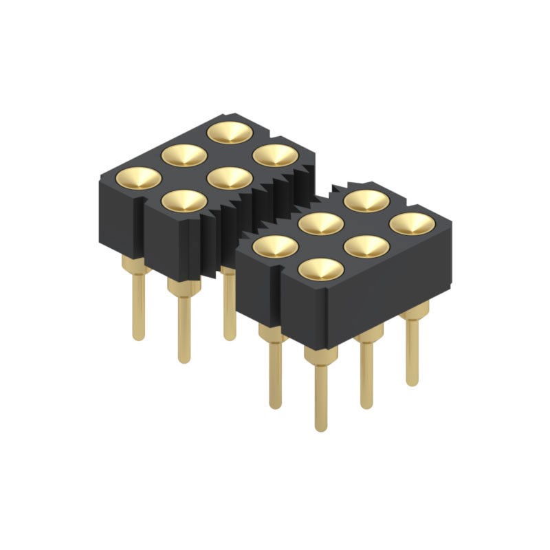 1 pcs : 805-10-024-00-006000 - CONN SPRING TARGET 24POS PCB