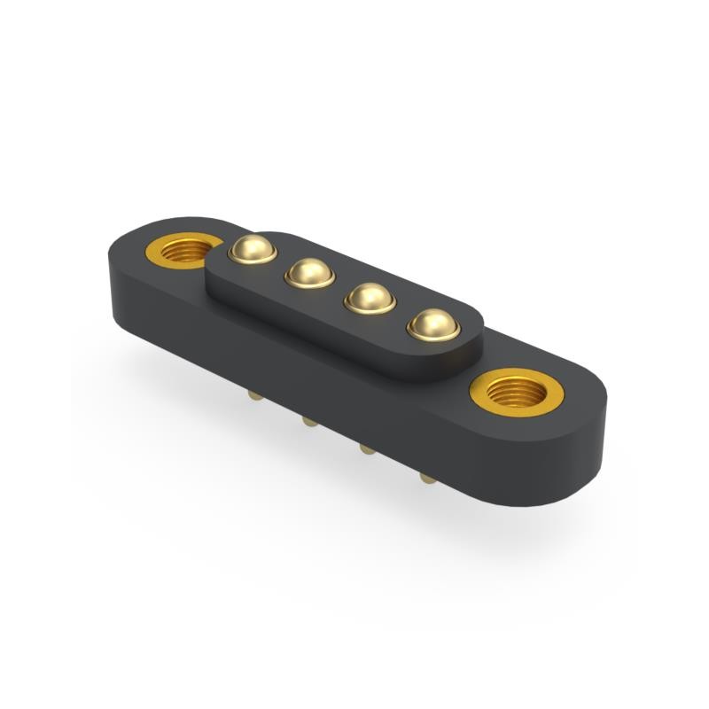 1 pcs : 845-22-004-10-011101 - 4MM PITCH SINGLE ROW THROUGH HOL