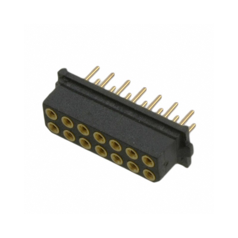 1 pcs : M80-8871405 - CONN RCPT 14POS 0.079 GOLD PCB