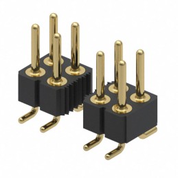 1 pcs : 802-10-020-30-001000 - CONN HEADER SMD 20POS 2.54MM