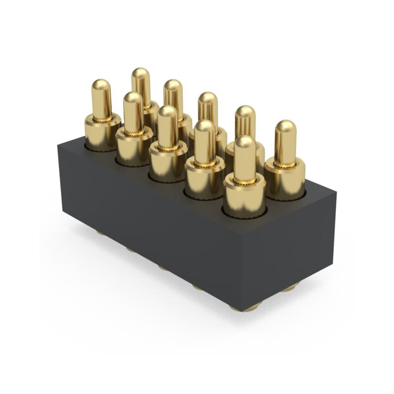 1 pcs : 855-22-010-30-004101 - LOW-PROFILE .050' PITCH SMT SPRI