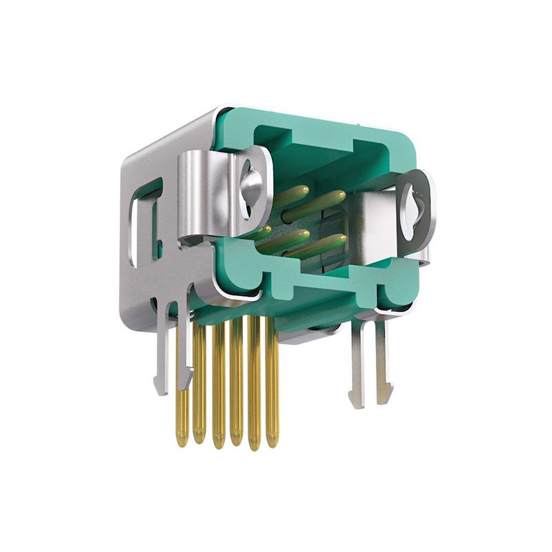 1 pcs : G125-MH10605L1P - CONN HEADER R/A 6POS 1.25MM