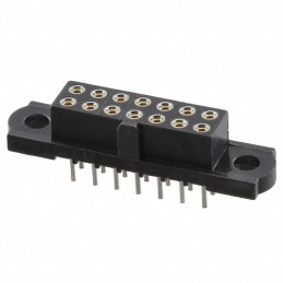 1 pcs : M80-4101442 - CONN RCPT 14POS 0.079 GOLD PCB