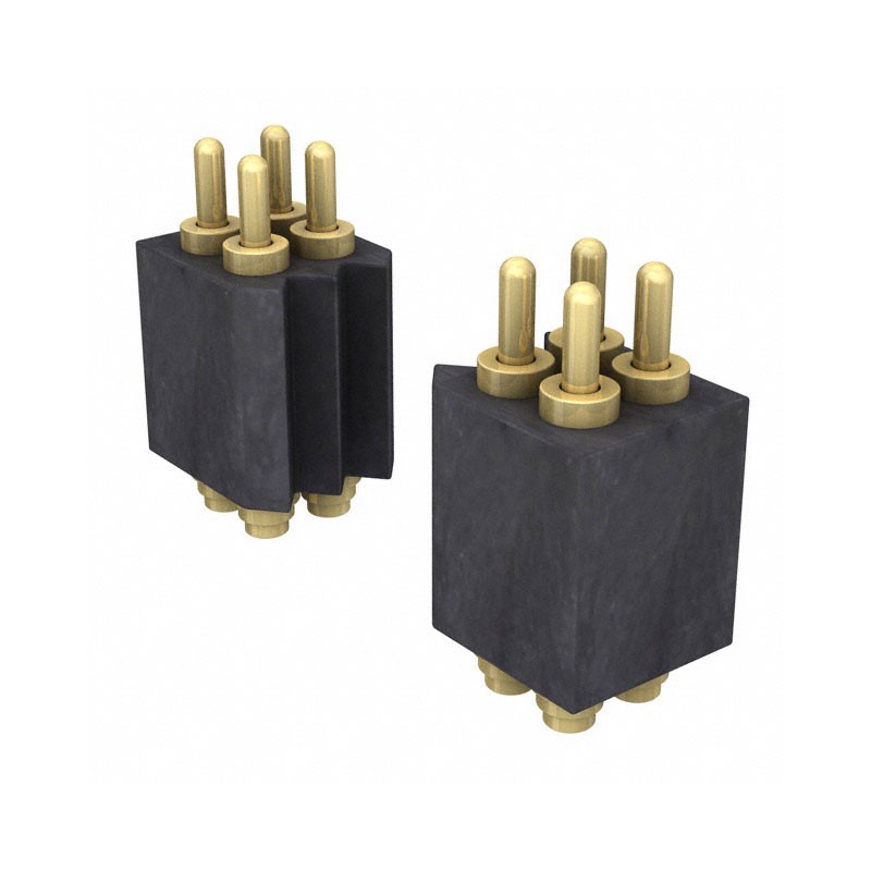 1 pcs : 855-22-008-30-001101 - CONN SPRING PISTON 8POS SMD