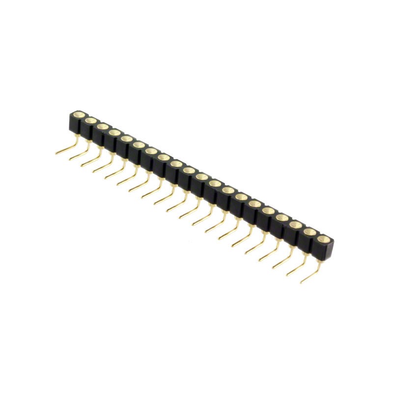 1 pcs : 399-10-120-10-007000 - CONN SPRING TARGET 20POS R/A PCB